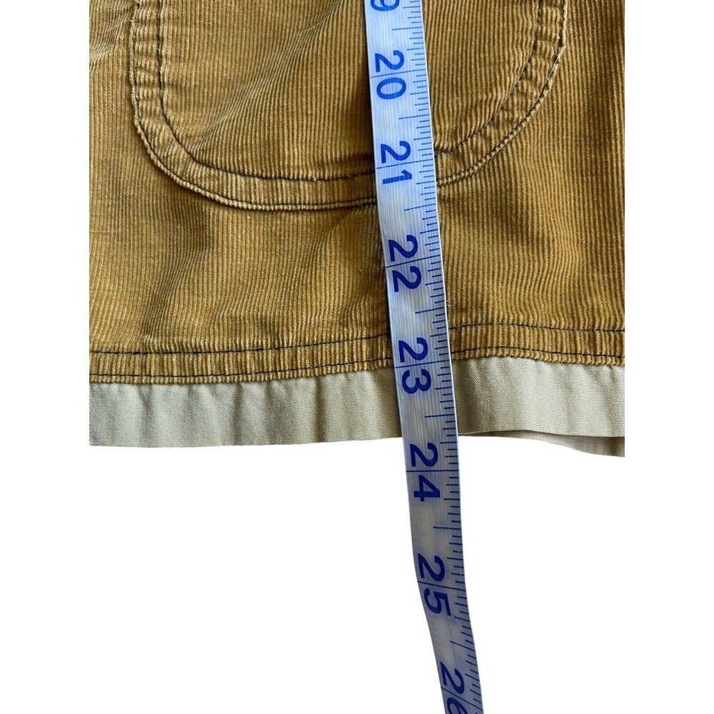 Vintage Y2K Solitaire Women's Corduroy Blazer Size M Camel Academia Indie Sleaze - Picture 11 of 12